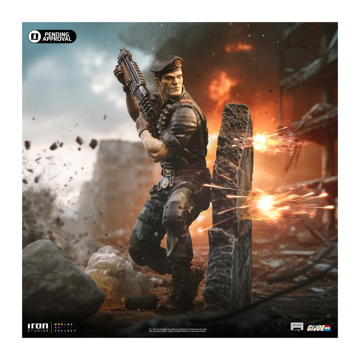 Iron Studios G.I.Joe - Joe Flint BDS Art Scale 1/10