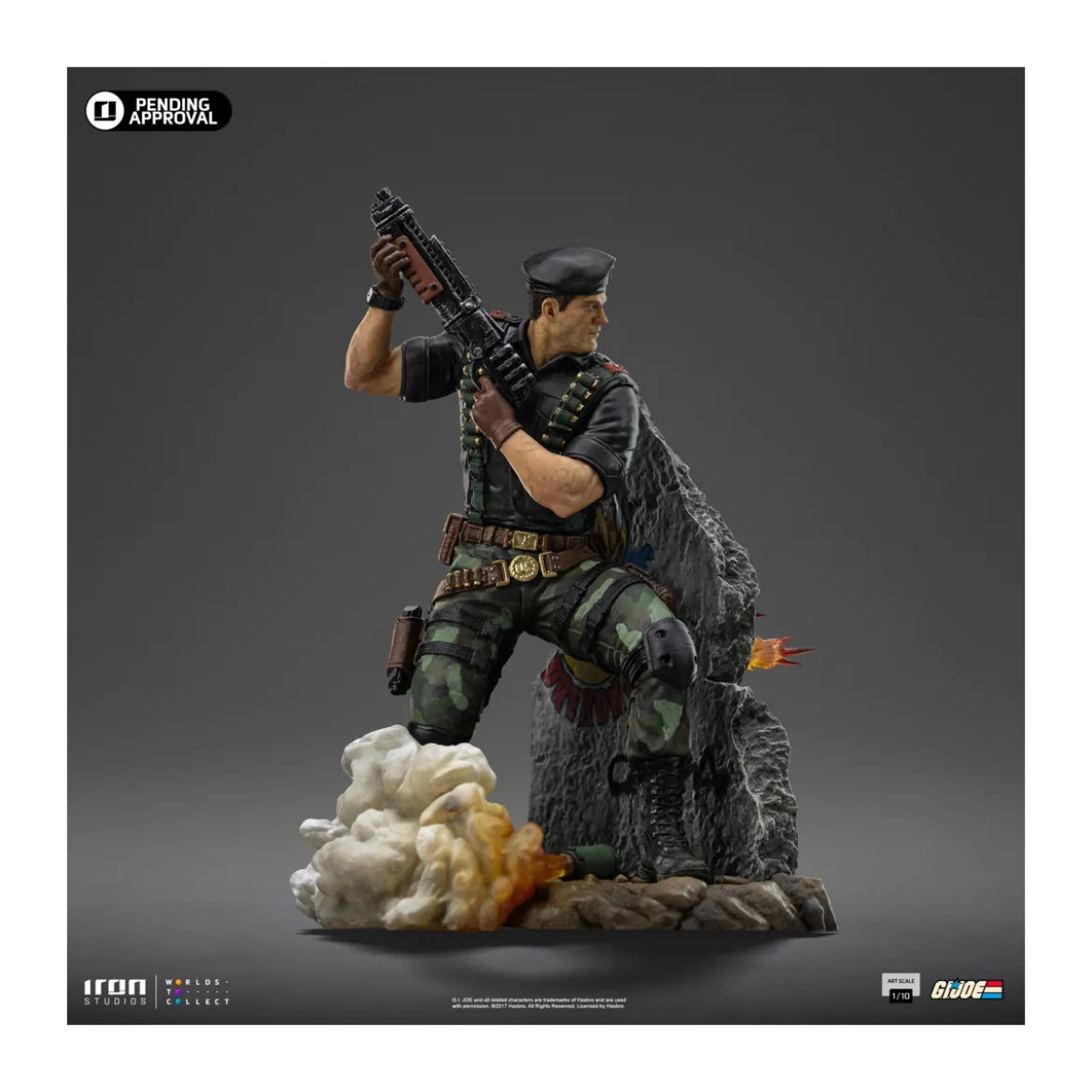 Iron Studios G.I.Joe - Joe Flint BDS Art Scale 1/10