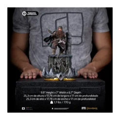 Iron Studios - Gimli Unleashed - Le Seigneur des Anneaux - LOTR Unleashed Art Scale 1/10