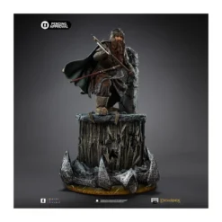 Iron Studios - Gimli Unleashed - Le Seigneur des Anneaux - LOTR Unleashed Art Scale 1/10