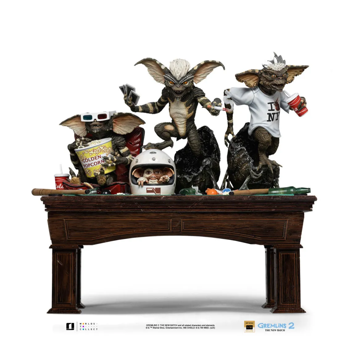 Iron Studios Gremlins 2 - Gremlins Diorama Deluxe Art Scale 1/10