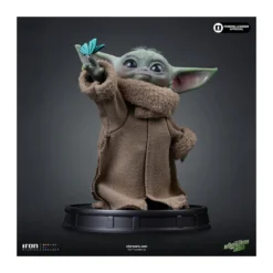 Iron Studios - Grogu Butterfly Wonder - Grogu Collection Legacy Replica 1/4 - Star Wars: The Mandalorian and Grogu