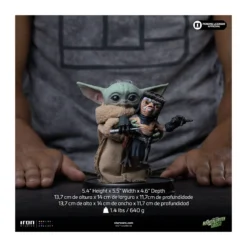 Iron Studios - Grogu No Squeezy - Grogu Collection Legacy Replica 1/4 - Star Wars: The Mandalorian and Grogu