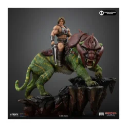Iron Studios - He-Man and Battle Cat Movie Art Scale 1/10 - Masters of the Universe - Les Maitres de l'Univers