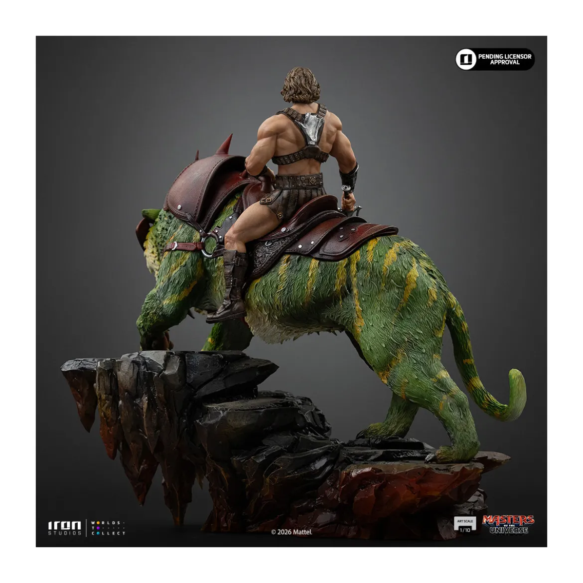 Iron Studios - He-Man and Battle Cat Movie Art Scale 1/10 - Masters of the Universe - Les Maitres de l'Univers