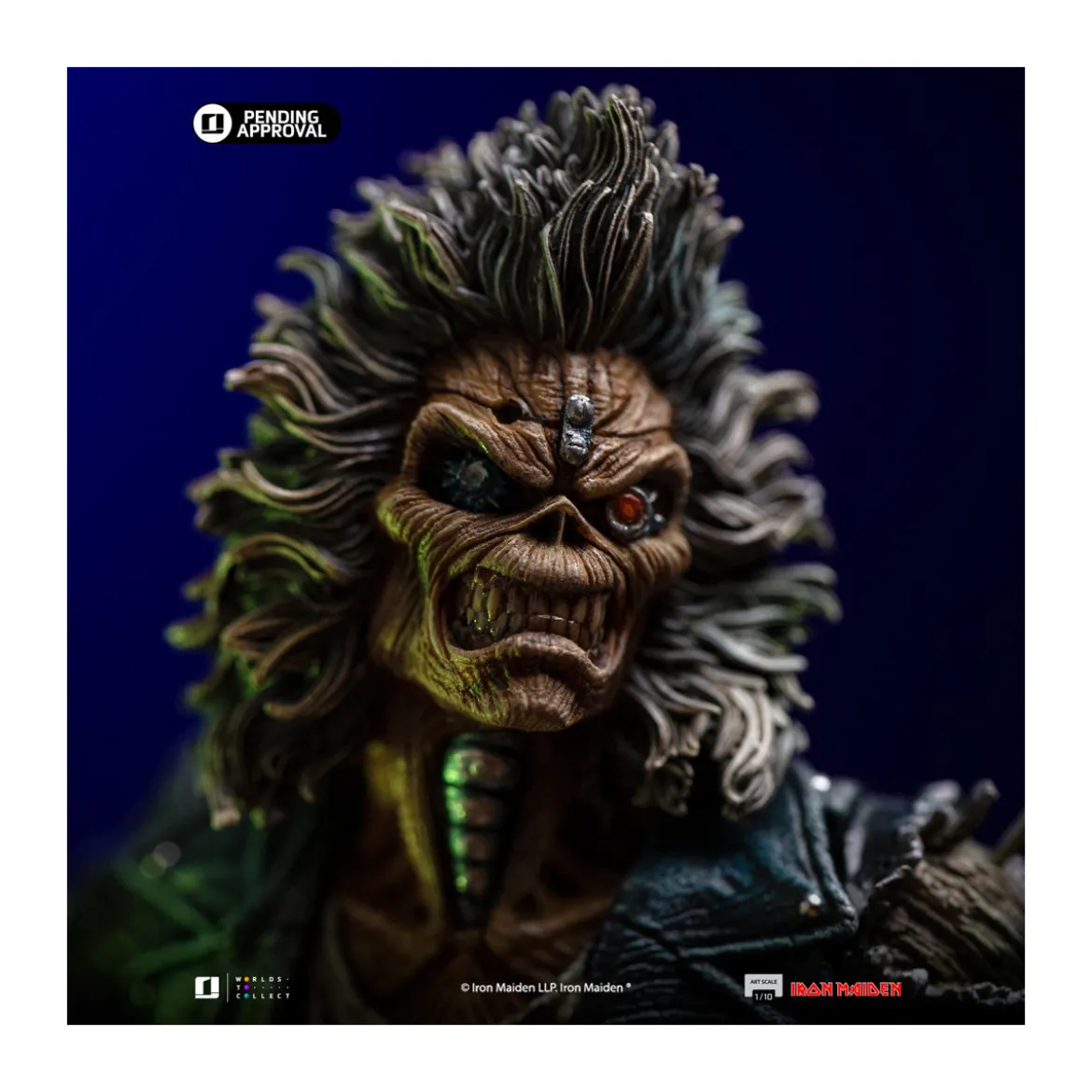 Iron Studios Iron Maiden - Eddie 50th year Anniversary 1/10 Art Scale