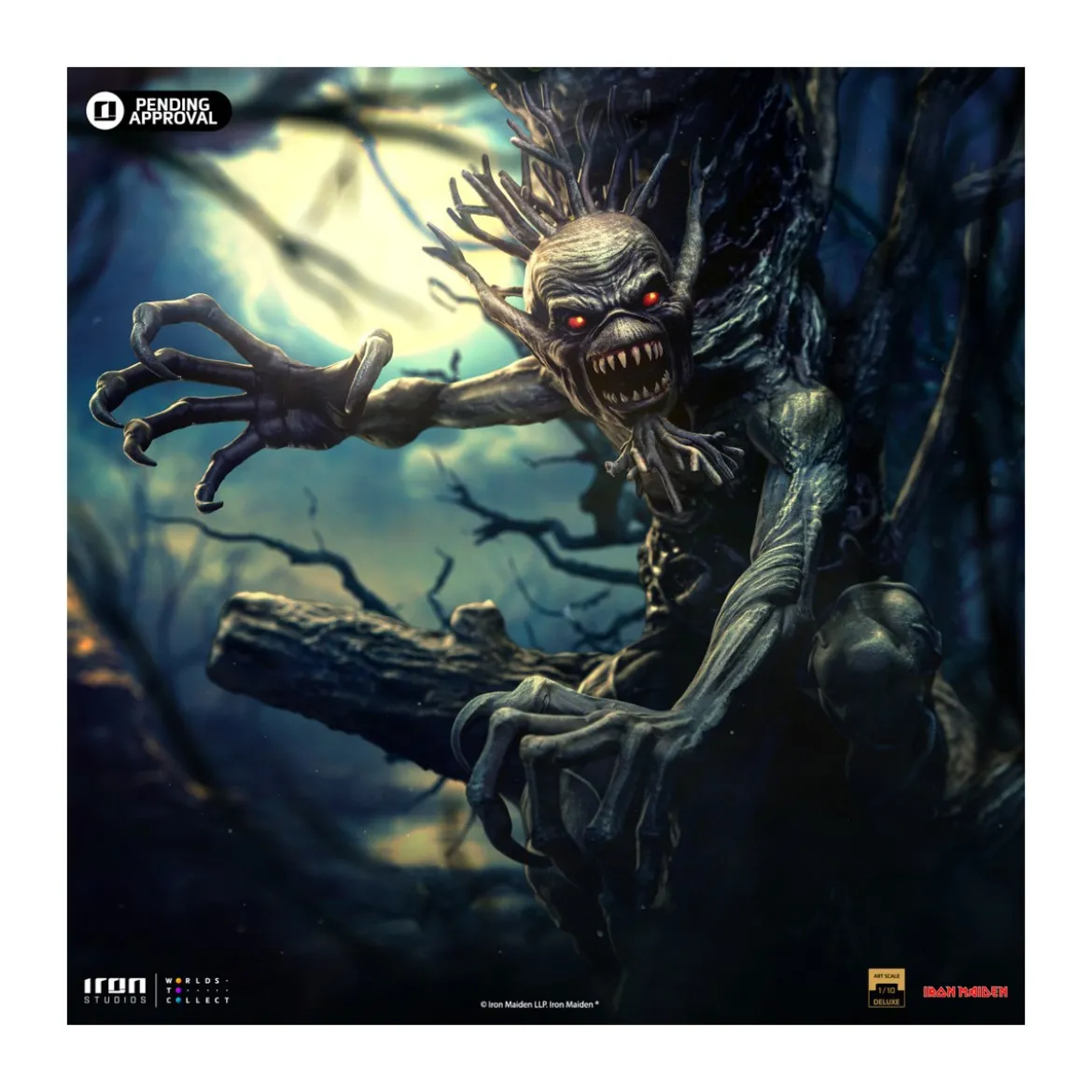Iron Studios Iron Maiden - Fear of the Dark 1/10 Deluxe Art Scale