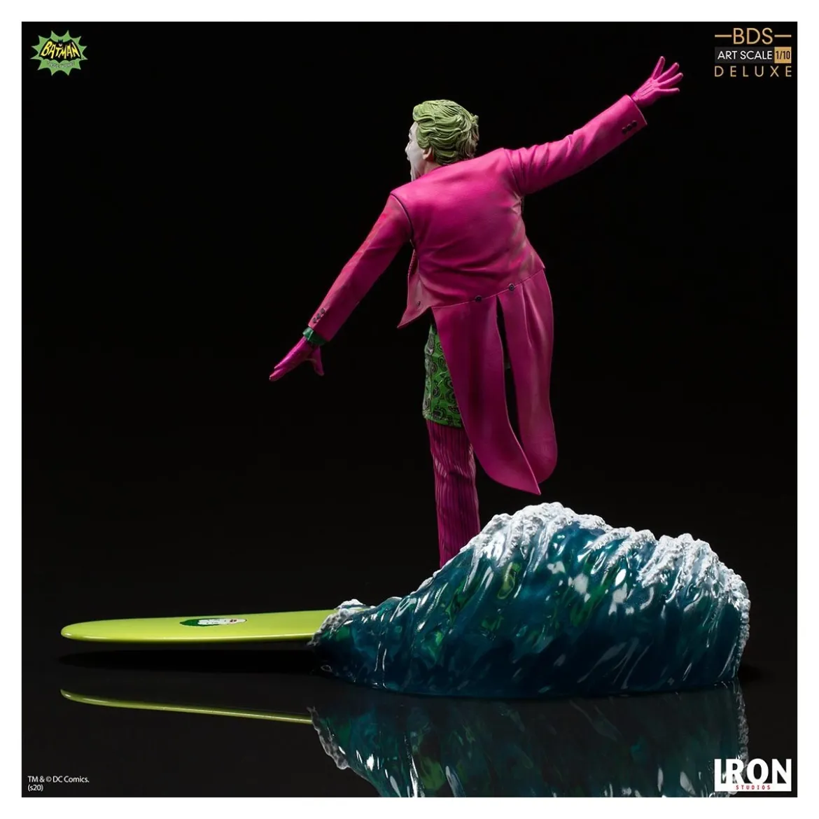 IRON STUDIOS - Joker 1966 “Surf’s Up! Joker's Under!" Art Scale 1/10 - Tv serie