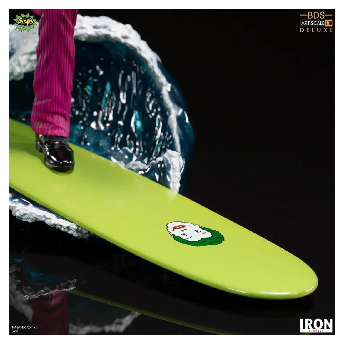 IRON STUDIOS - Joker 1966 “Surf’s Up! Joker's Under!" Art Scale 1/10 - Tv serie
