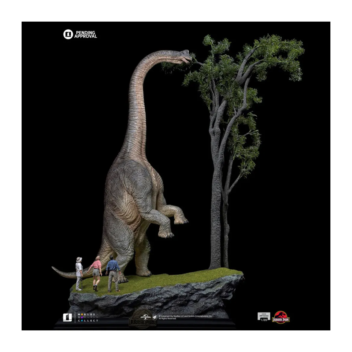 Iron Studios - Jurassic Park - Welcome to Jurassic Park Demi Art Scale 1/20 Special Edition