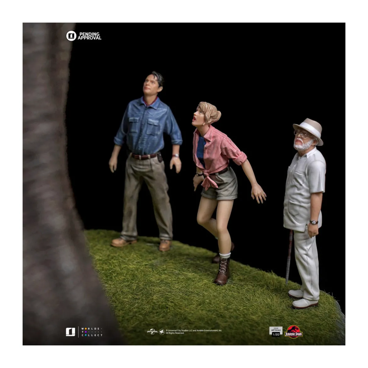 Iron Studios - Jurassic Park - Welcome to Jurassic Park Demi Art Scale 1/20 Special Edition