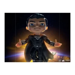 Iron Studios - Justice League Deluxe Superman Black - Mini Co.