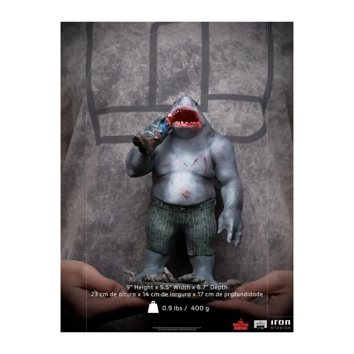 Iron Studios - King Shark - Suicide Squad Bds Art Scale 1/10