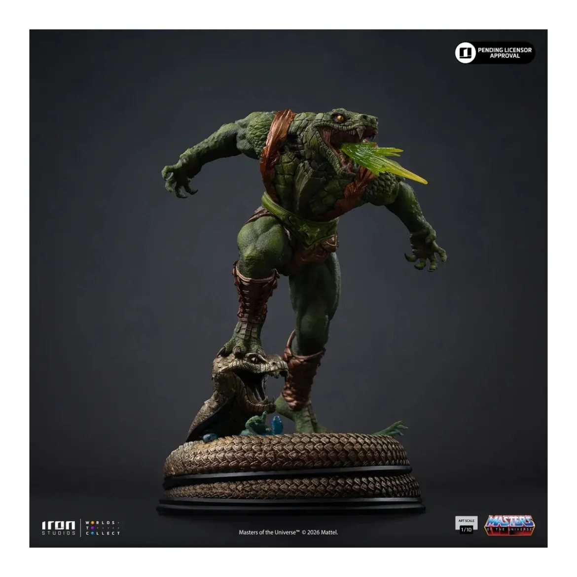 Iron Studios - Kobra Khan Art Scale 1/10 - Masters of the Universe - Les Maitres de l'Univers