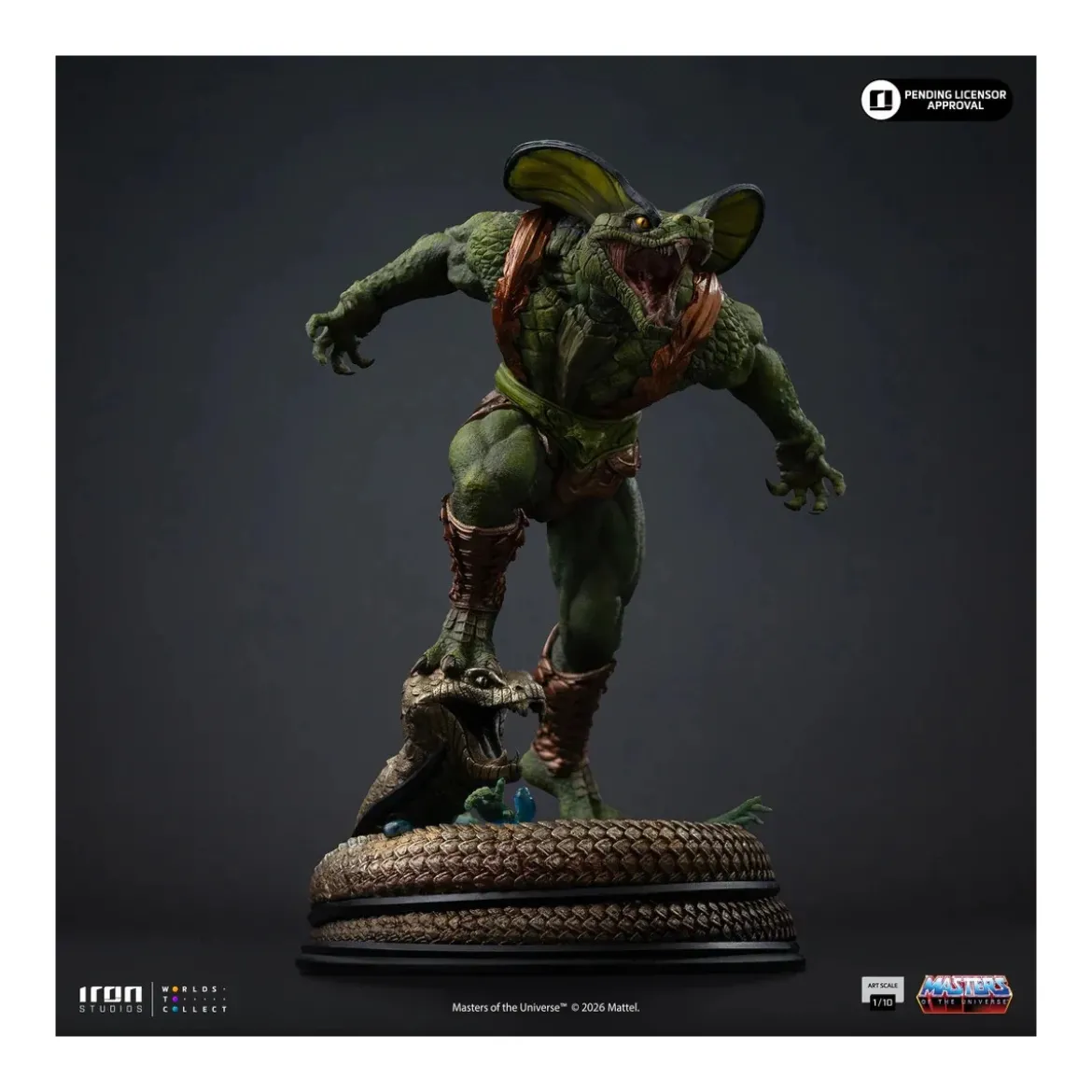 Iron Studios - Kobra Khan Art Scale 1/10 - Masters of the Universe - Les Maitres de l'Univers