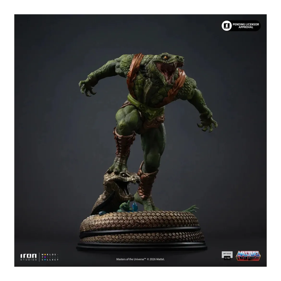 Iron Studios - Kobra Khan Art Scale 1/10 - Masters of the Universe - Les Maitres de l'Univers