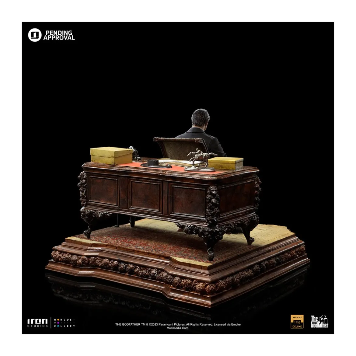 Iron Studios - Le Parrain - Don Vito Corleone 1/10 Deluxe Art Scale