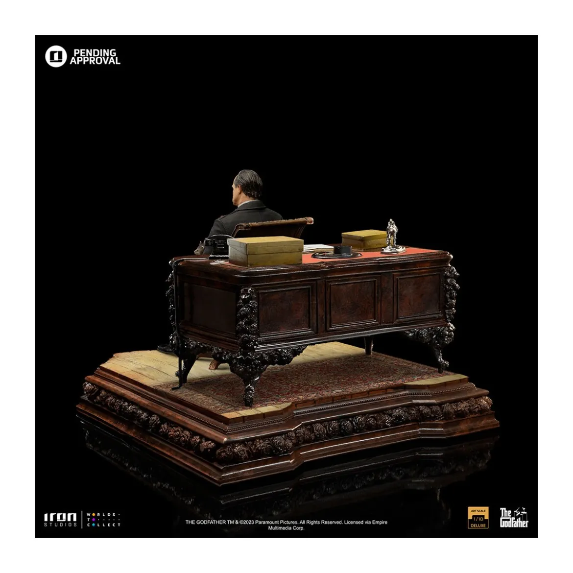 Iron Studios - Le Parrain - Don Vito Corleone 1/10 Deluxe Art Scale