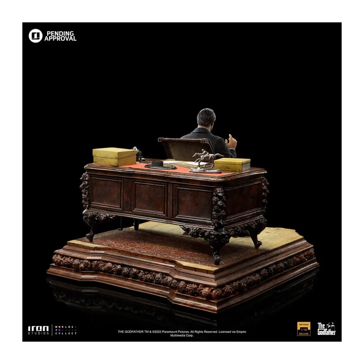 Iron Studios - Le Parrain - Don Vito Corleone 1/10 Deluxe Art Scale