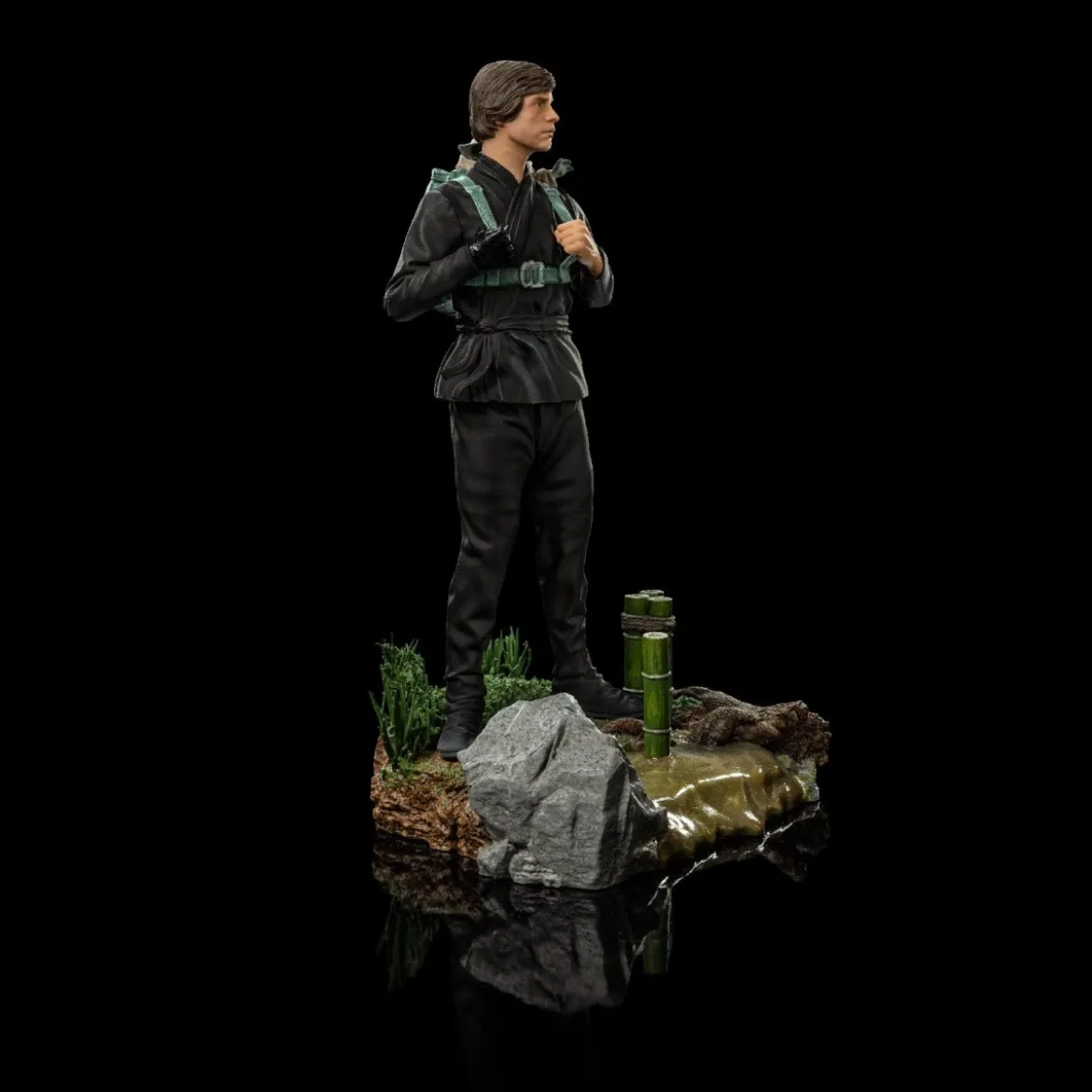 IRON STUDIOS - Luke Skywalker and Grogu Training 1:10 BDS Art Scale 1/10 - Star Wars The Book of Boba Fett