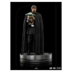 IRON STUDIOS - Luke Skywalker & Grogu BDS Art Scale 1/10 - Star Wars The Mandalorian