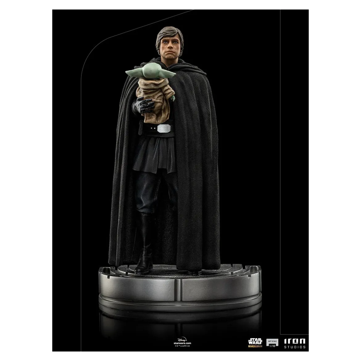 IRON STUDIOS - Luke Skywalker & Grogu BDS Art Scale 1/10 - Star Wars The Mandalorian