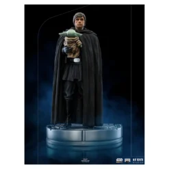IRON STUDIOS - Luke Skywalker & Grogu BDS Art Scale 1/10 - Star Wars The Mandalorian