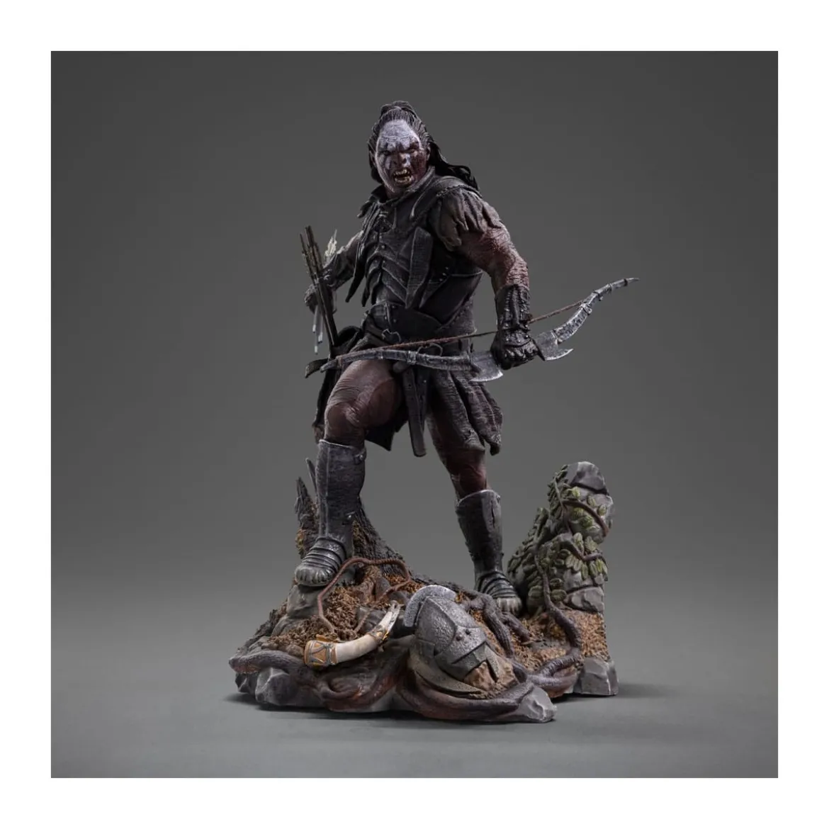 Iron Studios - Lurtz, Uruk-Hai Leader - Le Seigneur des Anneaux - LOTR BDS Art Scale 1/10