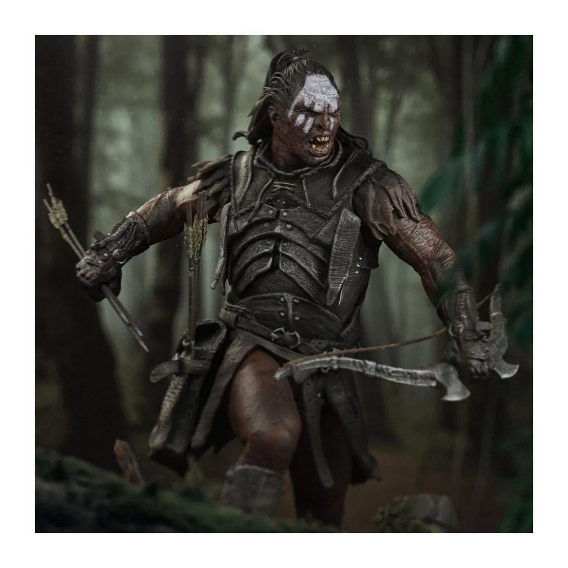 Iron Studios - Lurtz, Uruk-Hai Leader - Le Seigneur des Anneaux - LOTR BDS Art Scale 1/10