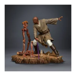 IRON STUDIOS - Mace Windu Art Scale 1/10 - Star Wars: Attack ot the Clones