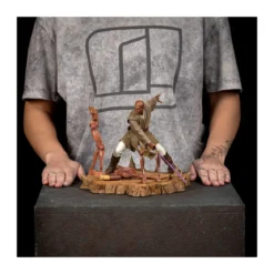 IRON STUDIOS - Mace Windu Art Scale 1/10 - Star Wars: Attack ot the Clones