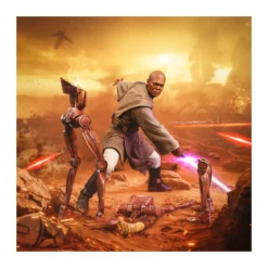IRON STUDIOS - Mace Windu Art Scale 1/10 - Star Wars: Attack ot the Clones