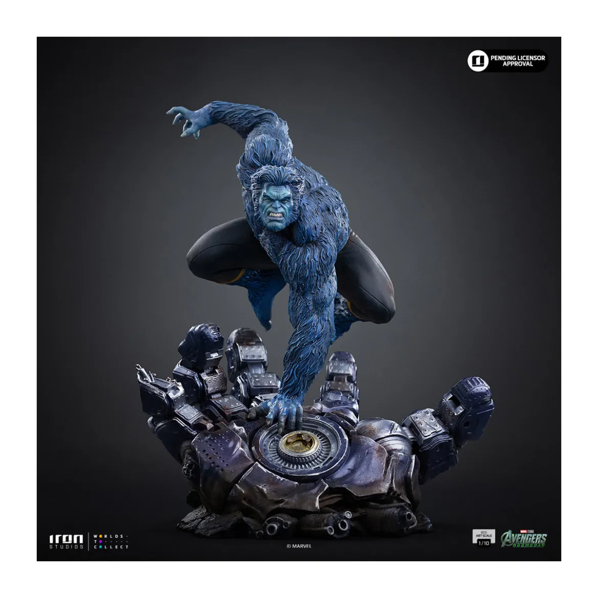 Iron Studios Marvel - Beast Art Scale 1/10 - Avengers: Doomsday