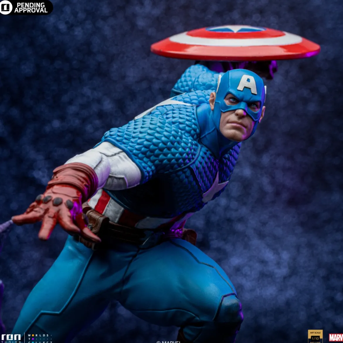 Iron Studios Marvel - Captain America - Deluxe Art Scale 1/10