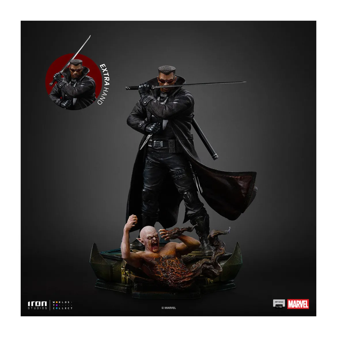 Iron Studios Marvel Comics - Blade BDS Art Scale 1/10