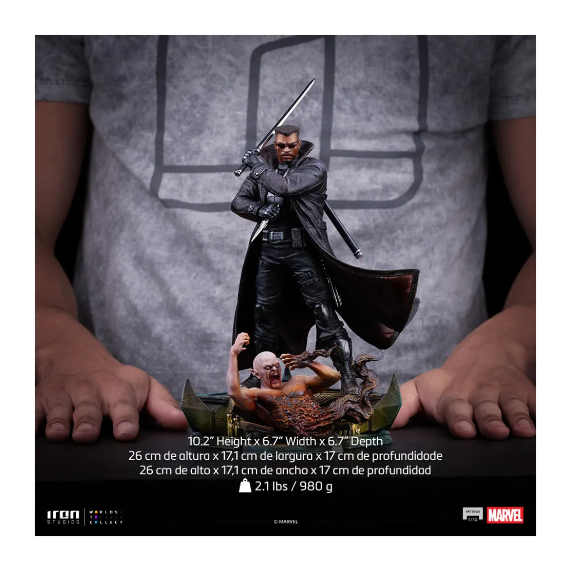 Iron Studios Marvel Comics - Blade BDS Art Scale 1/10