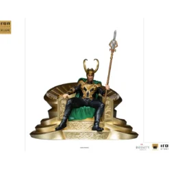 Iron Studios - Marvel Comics Loki on Throne 1/10 BDS Art Scale CCXP 2021 Exclusive