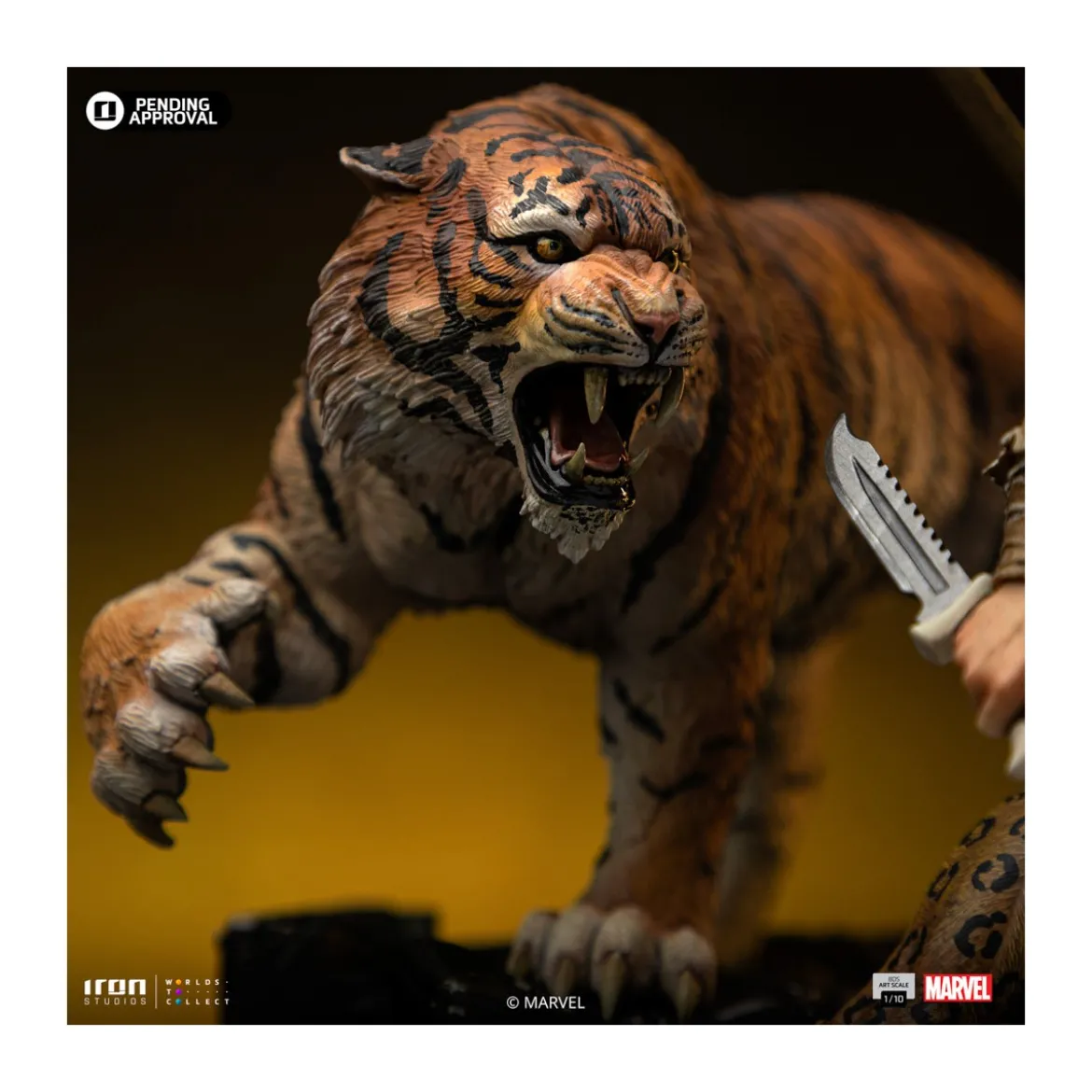 Iron Studios Marvel Comics - Spider-Man Vs Villains Kraven BDS Art Scale