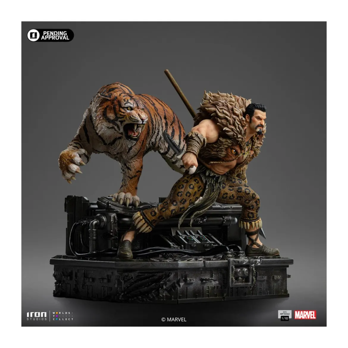 Iron Studios Marvel Comics - Spider-Man Vs Villains Kraven BDS Art Scale