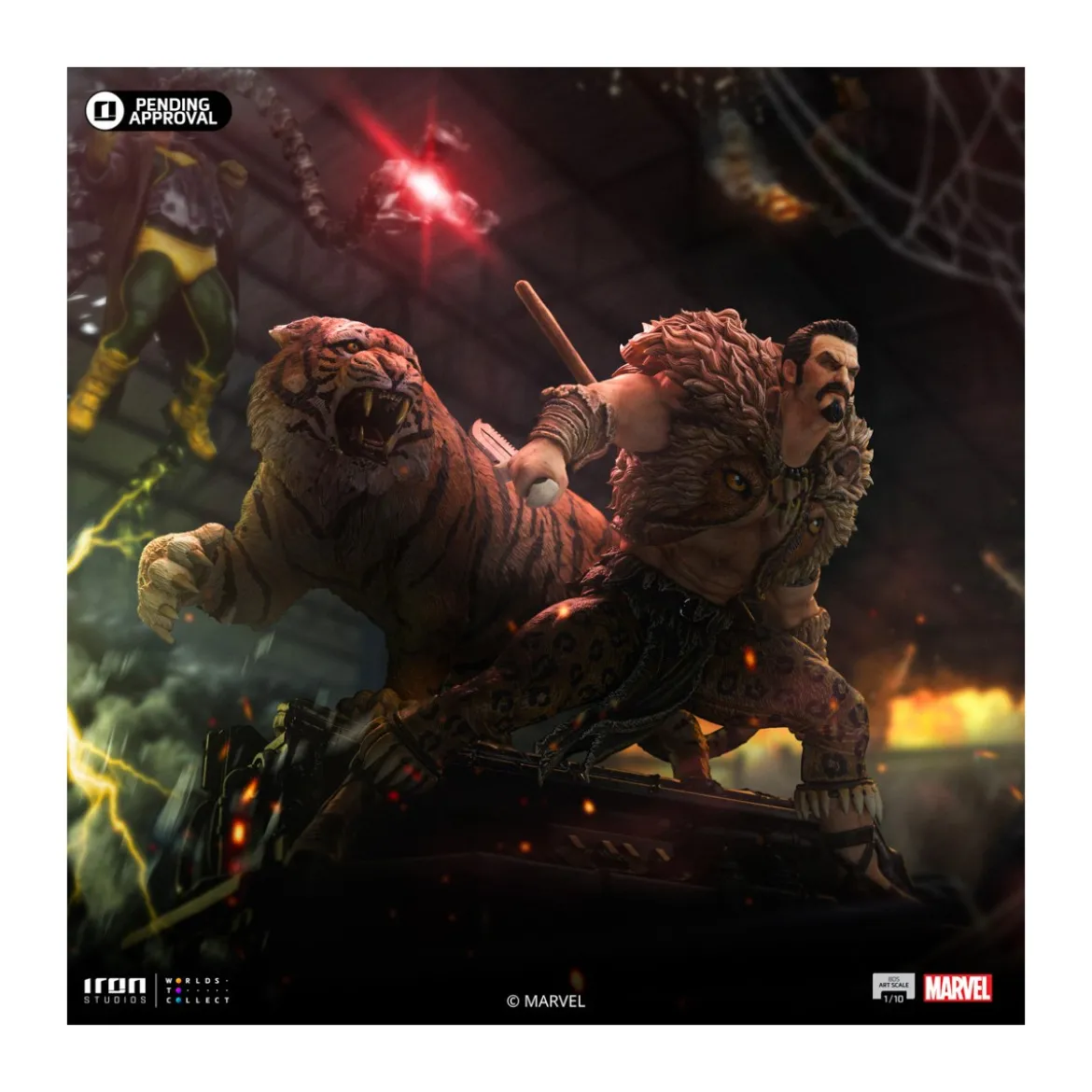 Iron Studios Marvel Comics - Spider-Man Vs Villains Kraven BDS Art Scale