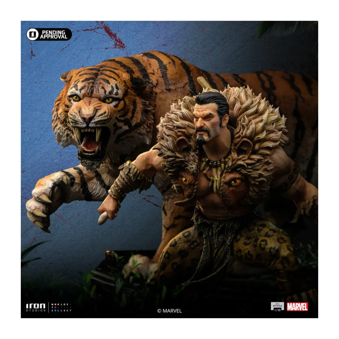 Iron Studios Marvel Comics - Spider-Man Vs Villains Kraven BDS Art Scale