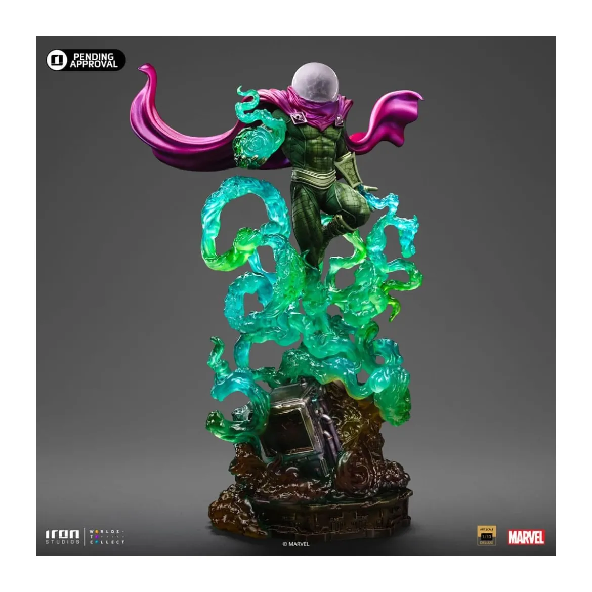 Iron Studios Marvel Comics - Spider-Man Vs Villains Mysterio Deluxe Art Scale