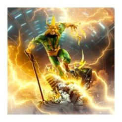 Iron Studios Marvel Comics - Spider-Man Vs Villains - Electro BDS Art Scale