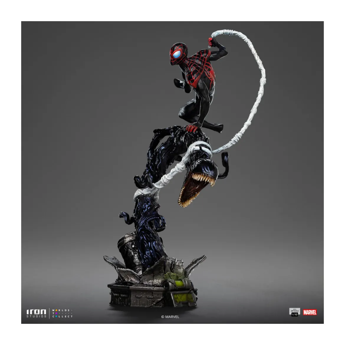 Iron Studios Marvel Comics - Spider-Man Vs Villains - Miles Morales BDS Art Scale