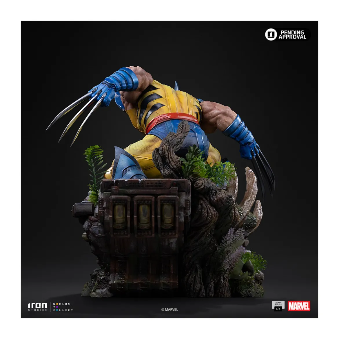 Iron Studios - Marvel Comics Wolverine Legacy Replica 1/4