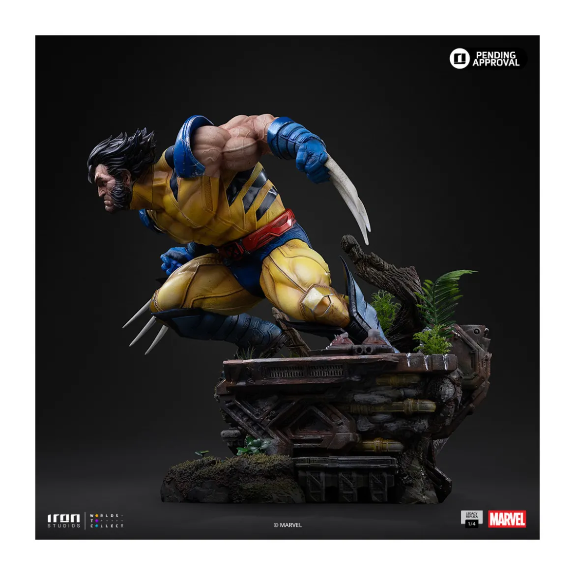 Iron Studios - Marvel Comics Wolverine Legacy Replica 1/4