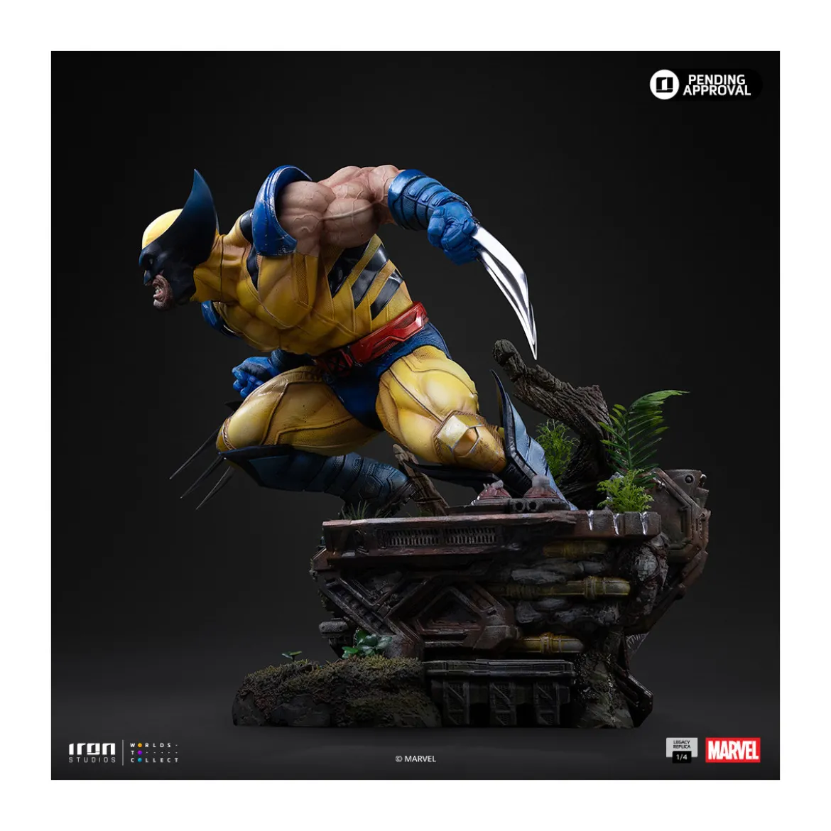Iron Studios - Marvel Comics Wolverine Legacy Replica 1/4