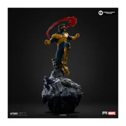 Iron Studios Marvel - Cyclop Deluxe Art Scale 1/10 - Infinity Gauntlet Diorama