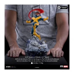 Iron Studios Marvel - Cyclop Deluxe Art Scale 1/10 - Infinity Gauntlet Diorama