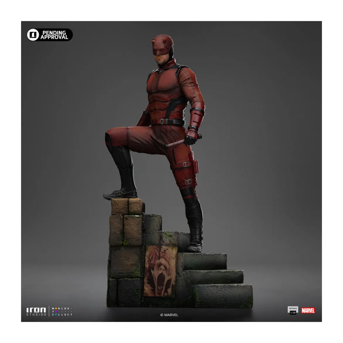 Iron Studios Marvel - Daredevil Born Again - Daredevil Art Scale 1/10